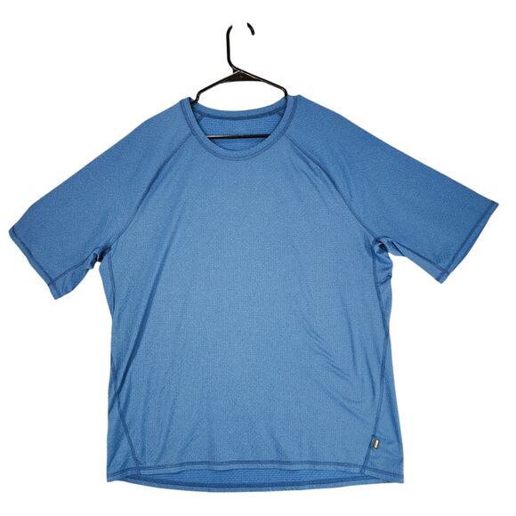 REI COOP T Shirt XL Mens Blue Short Sleeve Performance Wicking Breathable Sports - Picture 1 of 13